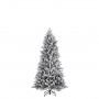 Sapin de Noël Snowdon - PVC - H 155 x Ø 102 cm - 511 branches - Vert