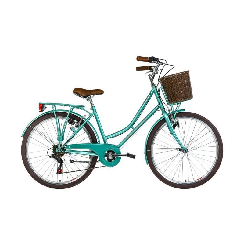 Vélo de ville dame 26" „Stowage“ vert TC 44 cm KS Cycling