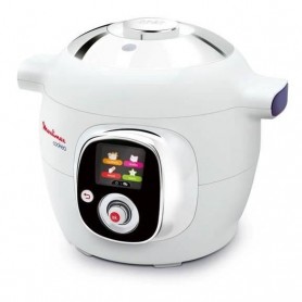 MOULINEX Multicuiseur intelligent Cookeo avec 100 recettes préprogrammées - 6 L - Blanc