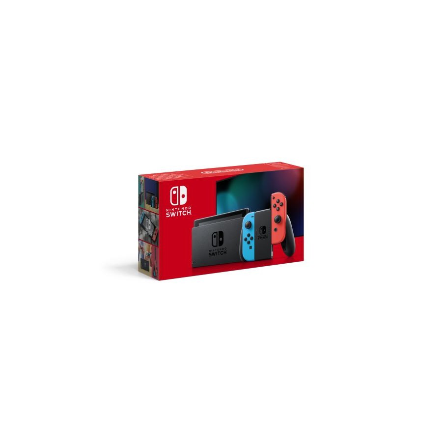 Console Nintendo Switch avec paire de Joy-Con Rouge et Bleu Neon