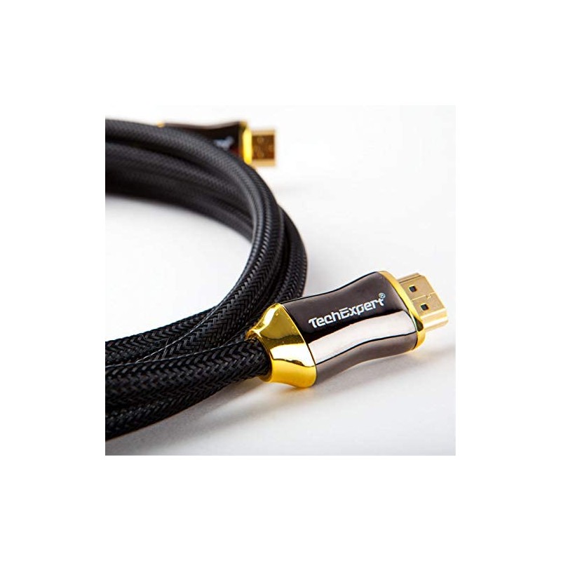 Cable hdmi 2.1 8K 4K 120Hz UHD HDR eArc 2m 48Gb/sec. TechExpert