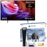 Pack ps5 god of war + tv 50" 4k lcd sony kd50x89kaep